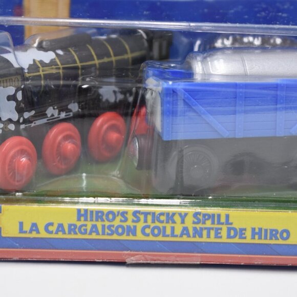 Hiro's Sticky Spill Fisher Price Thomas & Friends Wooden Railway Train Engine - Picture 6 of 11